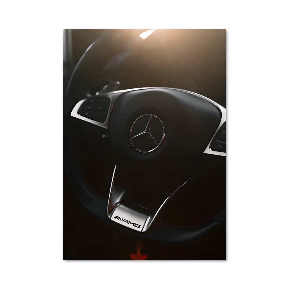 Poster luxueux Gla amg